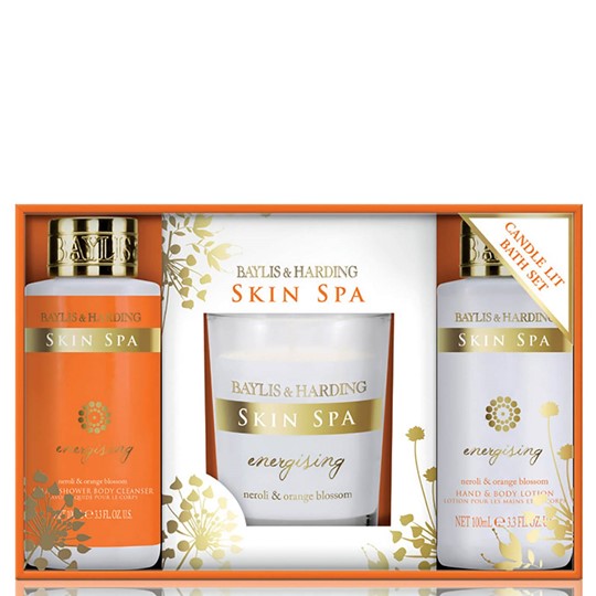 Picture of BAYLIS & HARDING SKIN SPA CANDLE LIT BATH SET